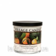 Аромасвічка Village Candle Клементін Евергрін (час горіння до 35 годин), фото 1