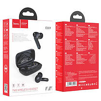 Навушники Bluetooth HOCO ES59 Gratified TWS в чохлі для зарядки BT5.1, чорні, фото 5
