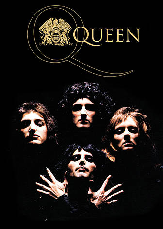 Плакат QUEEN 2 band, фото 1