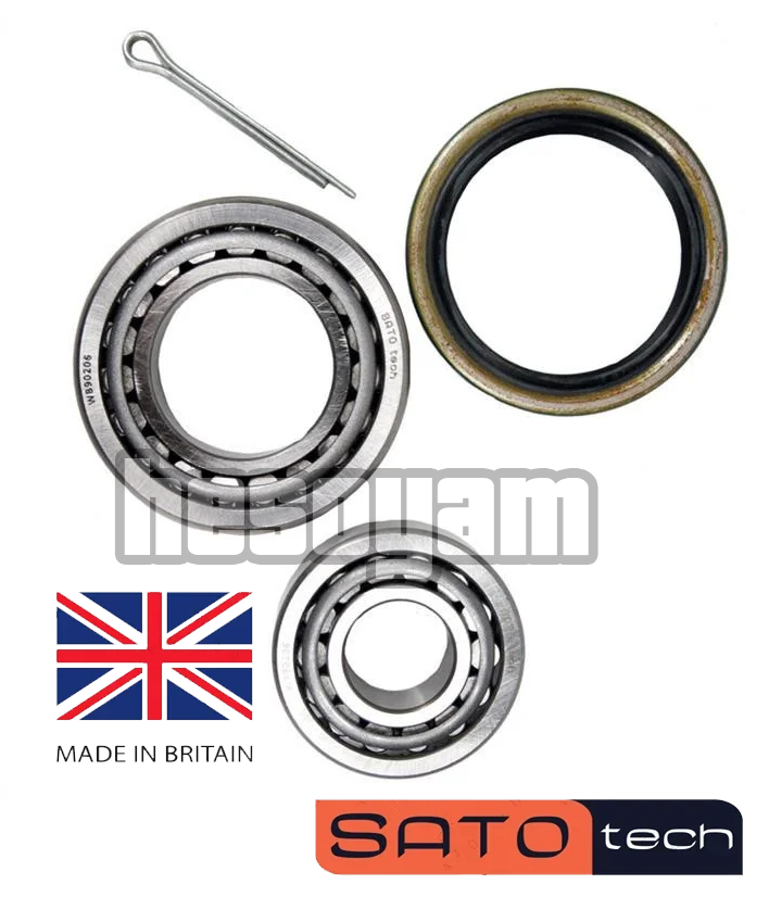 Підшипник передньої маточини Mitsubishi L200 / Hyundai H-1 H-10 SATO tech WB90206, фото 1