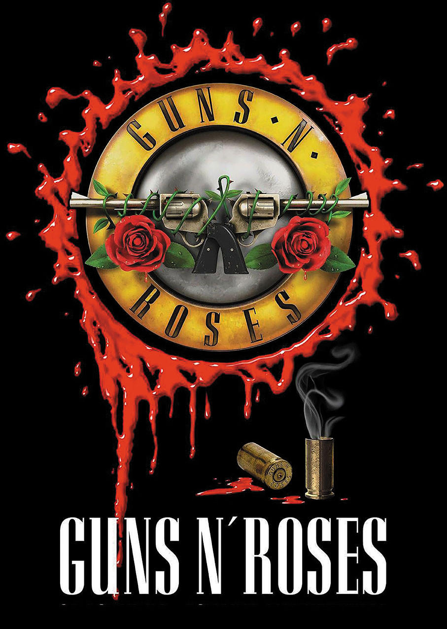 Плакат GUNS'N'ROSES 3 Roses Blood