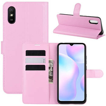 Чохол-книжка Litchie Wallet для Xiaomi Redmi 9A Pink