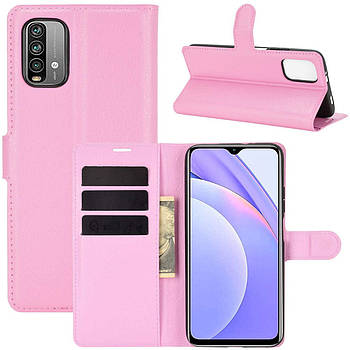 Чохол-книжка Litchie Wallet для Xiaomi Redmi 9T Pink