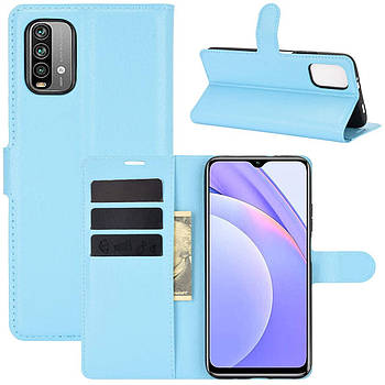 Чохол-книжка Litchie Wallet для Xiaomi Redmi 9T Blue