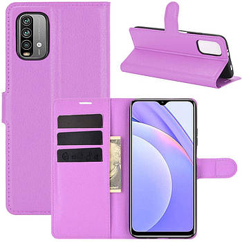 Чохол-книжка Litchie Wallet для Xiaomi Redmi 9T Violet