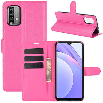 Чохол-книжка Litchie Wallet для Xiaomi Redmi 9T Rose