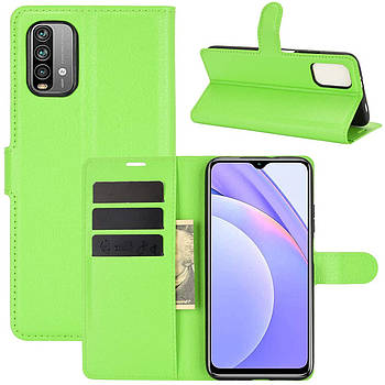 Чохол-книжка Litchie Wallet для Xiaomi Redmi 9T Green
