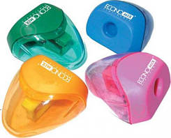 Точилка пластикова з контейнером Economix E40606