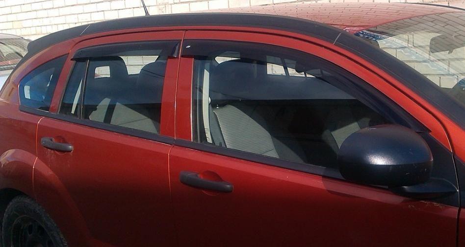 Ветровики Dodge Caliber 5d 2007 Cobra Tuning