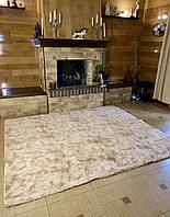 Килимок великий ворсистий Травка 200х230/приліжковий килимок з довгим ворсом