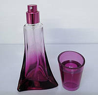 Флакон стеклянный для наливной парфюмерии комбинированный 30 мл Малиновій