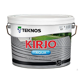 Фарба для листової покрівлі Teknos Kirjo Aqua матовий 2.7л База С