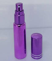 Флакон для наливной парфюмерии стеклянный 10 мл Фиолетовый