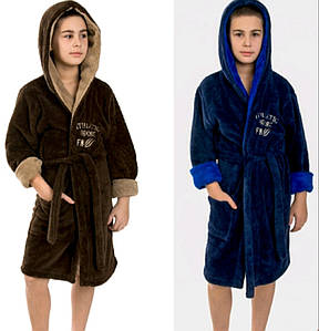 Підлітковий — дитячий халат для хлопчика