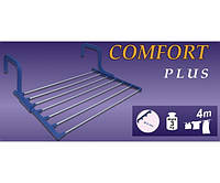 Сушарка для одягу на батарею Comfort Plus синя 4м