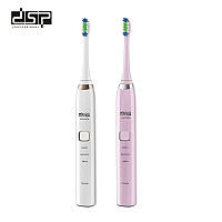 Електрична зубна щітка DSP з 2 насадками та зарядкою від USB