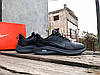 Чоловічі шкіряні кросівки Nike Air Relentless 1 Black Grey чорні водонепроникні, фото 7
