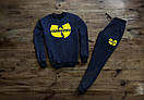 Спортивний чоловічий костюм з жовтим логотипом wu tang clan, фото 4