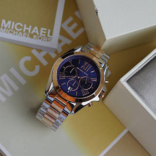 MICHAEL KORS Bradshaw MK5606 Blue Die Dial Unisex Bicolor 43 mm 100m ID 1483161379 7980 Prom.ua