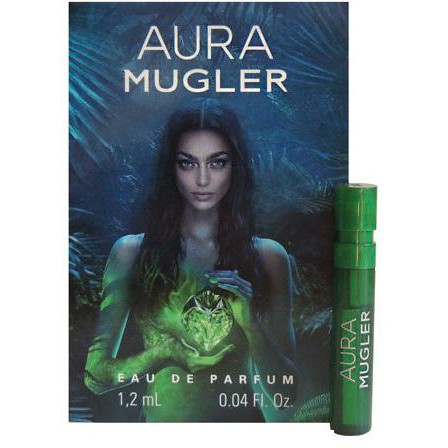 Популярна жіноча парфумована вода Thierry Mugler Aura Mugler 1,2мл пробник, східний зелений аромат
