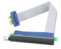 Райзер гибкий PCI-E 1x to 16x 19/29/35 см шлейф переходник удлинитель