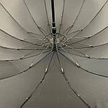 Чорна парасолька Унісекс, фото 4
