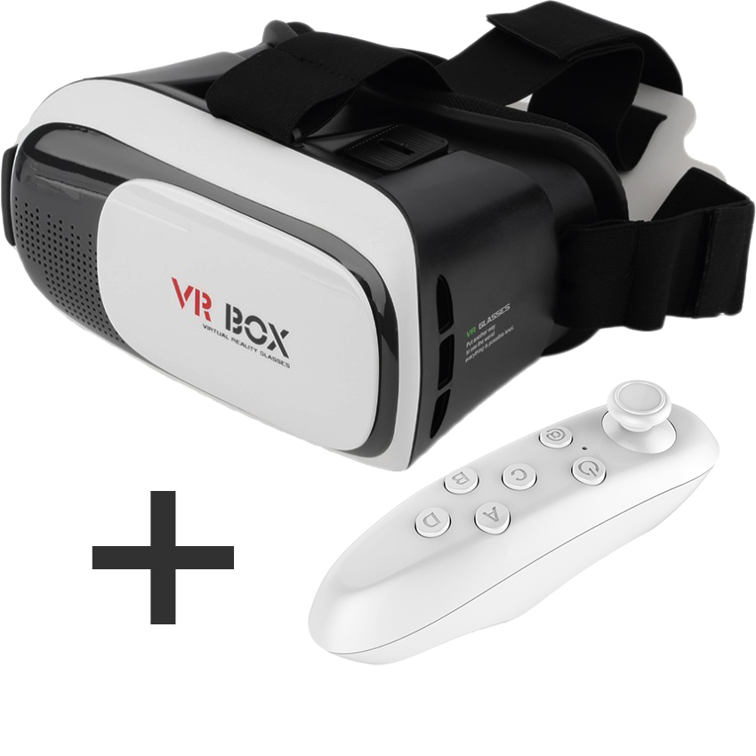 3D окуляри віртуальної реальності VR BOX 2 + Bluetooth пульт ДК