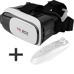 3D окуляри віртуальної реальності VR BOX 2 + Bluetooth пульт ДК