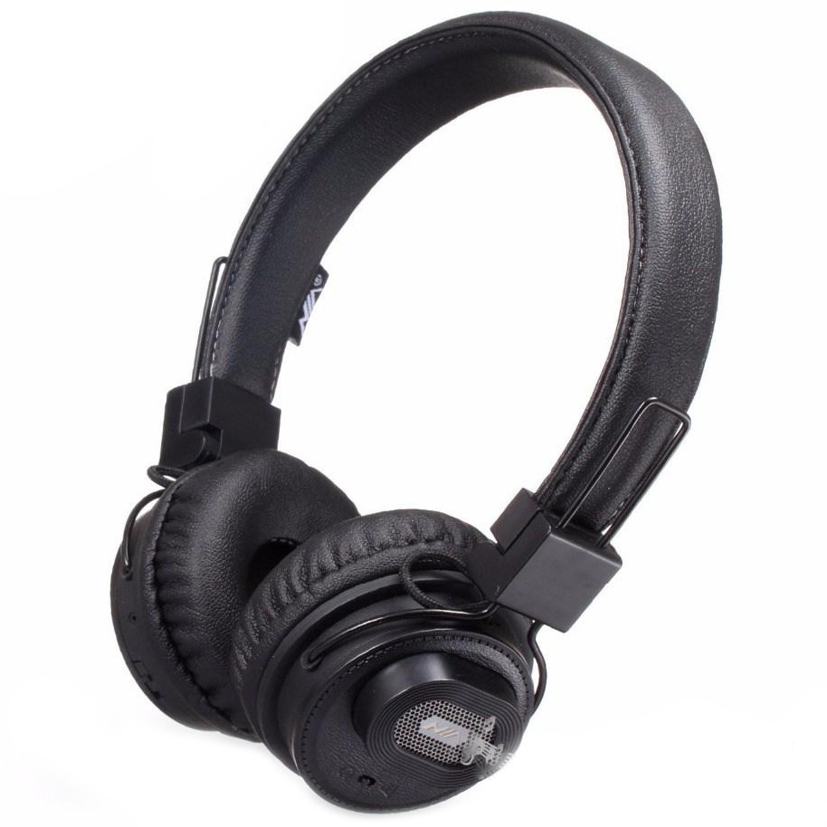 Бездротові Bluetooth стереонавушники NIA X5SP 3:1 з функцією MP3 плеєра та стереоколонкою чорні (X5 Black)