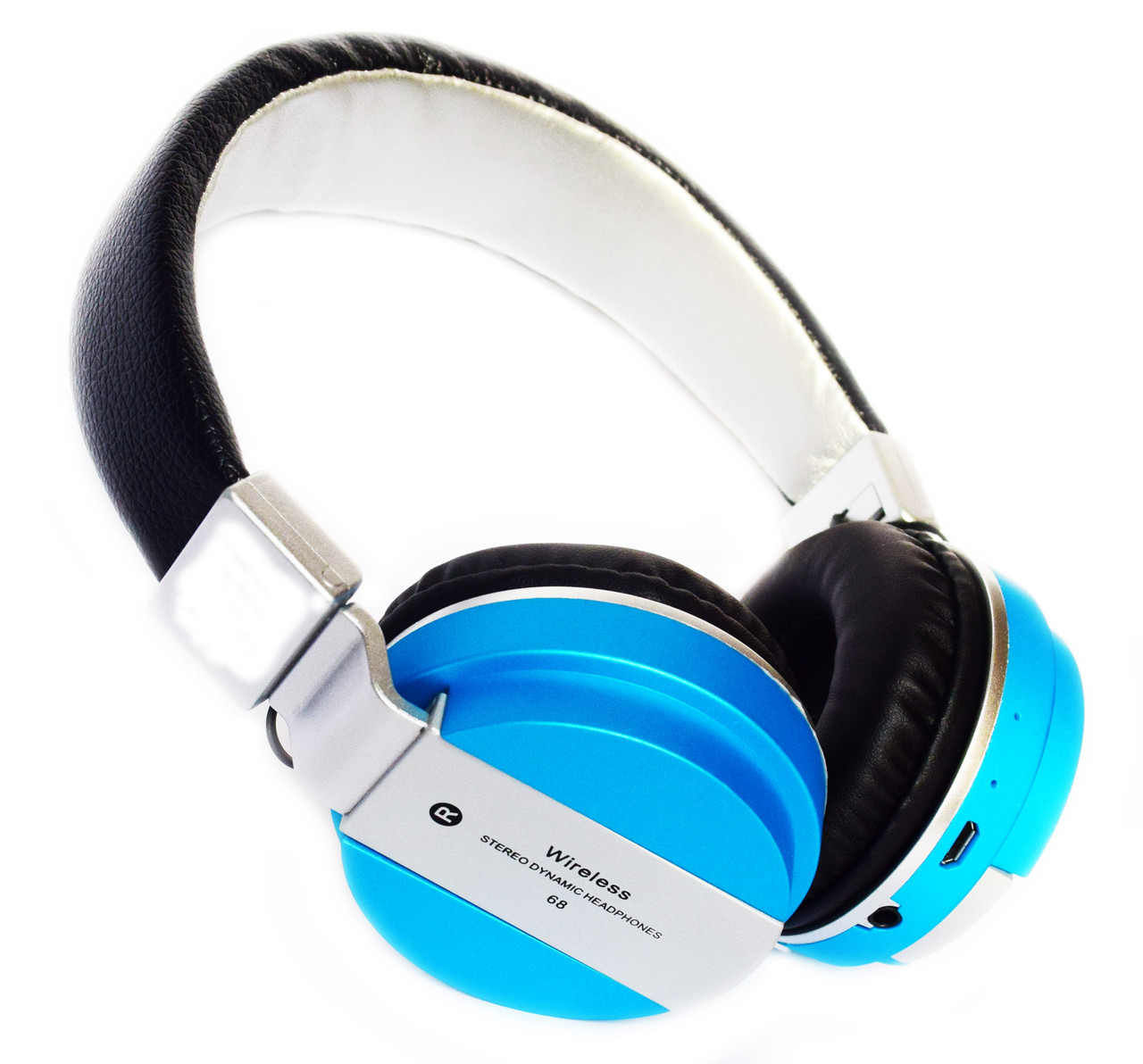 Бездротові Bluetooth-стерео навушники HBQ 68 Metal Super Bass з підтримкою карти пам'яті (68), фото 1