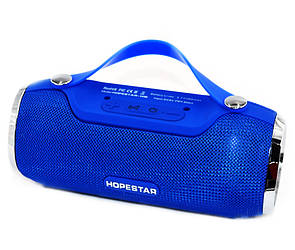 Бездротова портативна Bluetooth стереоколонка Hopestar H40 Синя (H40 Blue)