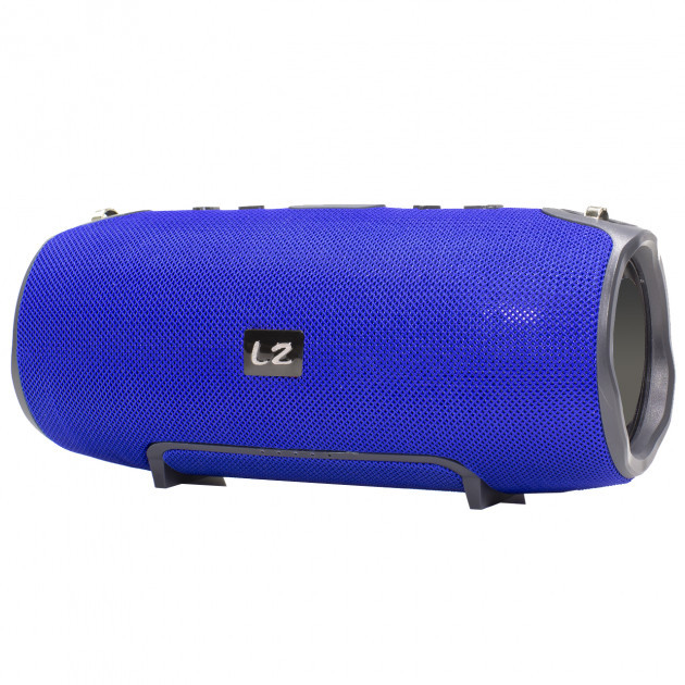 Бездротова Портативна Bluetooth стереоколонка LZ Xtrem smol Синя (LZ X smol Blue), фото 1