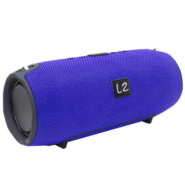 Бездротова портативна Bluetooth-стерео колонка LZ Xtrem Синя (LZ Xtrem Blue), фото 1