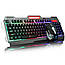 Професійна ігрова дротова клавіатура з мишкою та LED RGB-підсвіткою E-Sports K33 (K33E), фото 7