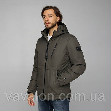 Зимова чоловіча куртка Vavalon KZ-119 khaki, фото 2
