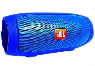 Портативна Bluetooth-стерео колонка JBL Charge Mini 3 c USB і MicroSD Синя
