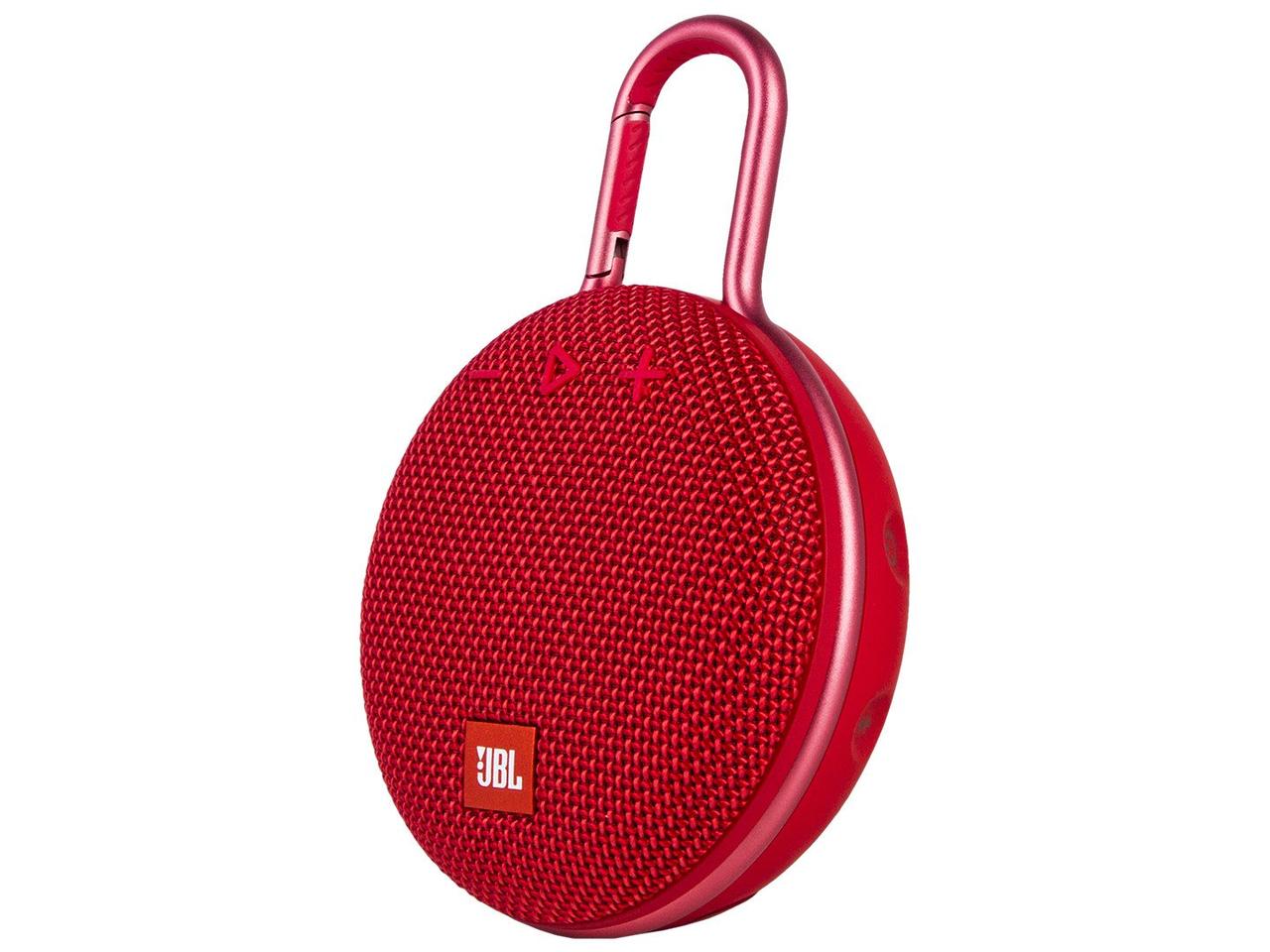 Портативна Bluetooth-колонка JBL Clip 3 з USB, Bluetooth, MicroSD і AUX Червона, фото 1