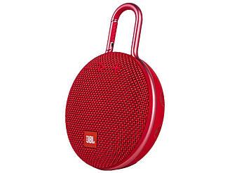 Портативна Bluetooth-колонка JBL Clip 3 з USB, Bluetooth, MicroSD і AUX Червона