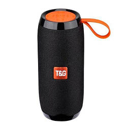 Портативна бездротова стерео Bluetooth-колонка T&amp;G 106 c USB і MicroSD Чорна