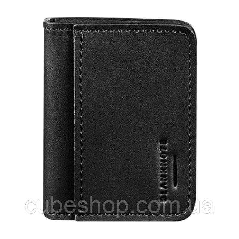 Шкіряна обкладинка для прав або id-паспорта 4.0 (чорна) шкіра Krast