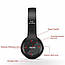 Бездротові Bluetooth-стерео навушники HBQ MEGA BASS P47 з MP3 Чорна (47 Black), фото 5