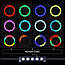 Кільцева LED-лампа для найкреативніших RGB Ring Light 30 см із Тримачем під телефон і штативом 2 метри, фото 7