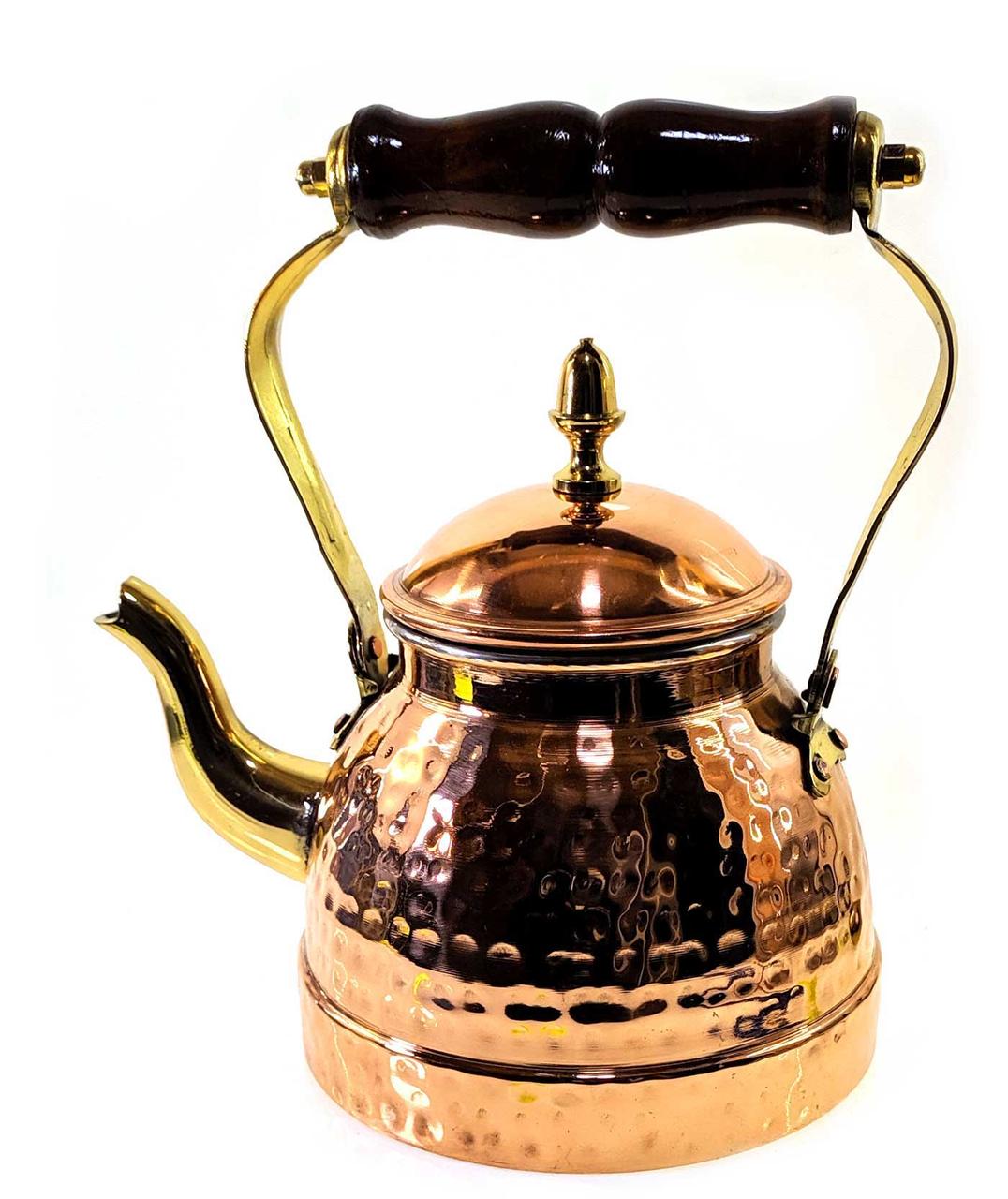 Мідний Чайник (1 літр) (23х20х15 см), фото 1