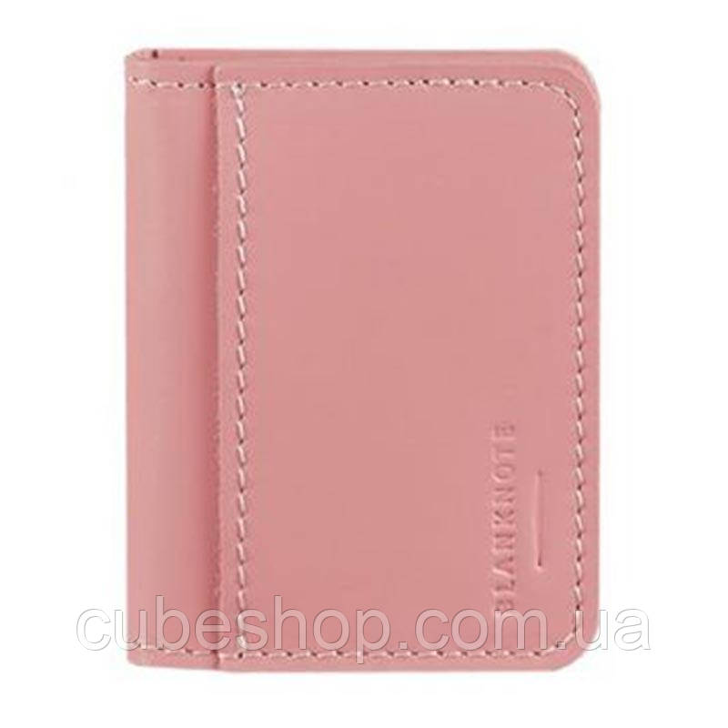Шкіряна обкладинка для прав або id-паспорта 4.0 (рожева)