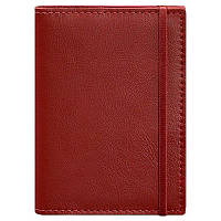 Обкладинка для паспорта з шкіри 1.0 (червона)