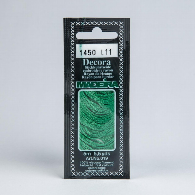 1450 Madeira Decora. Шовкова нитка для вишивання