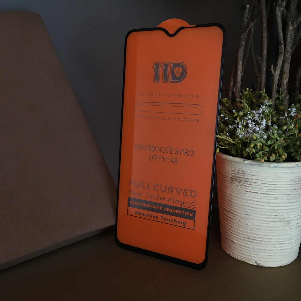 Защитное стекло для Xiaomi Redmi Note 8 Pro . Захисне скло на Xiaomi