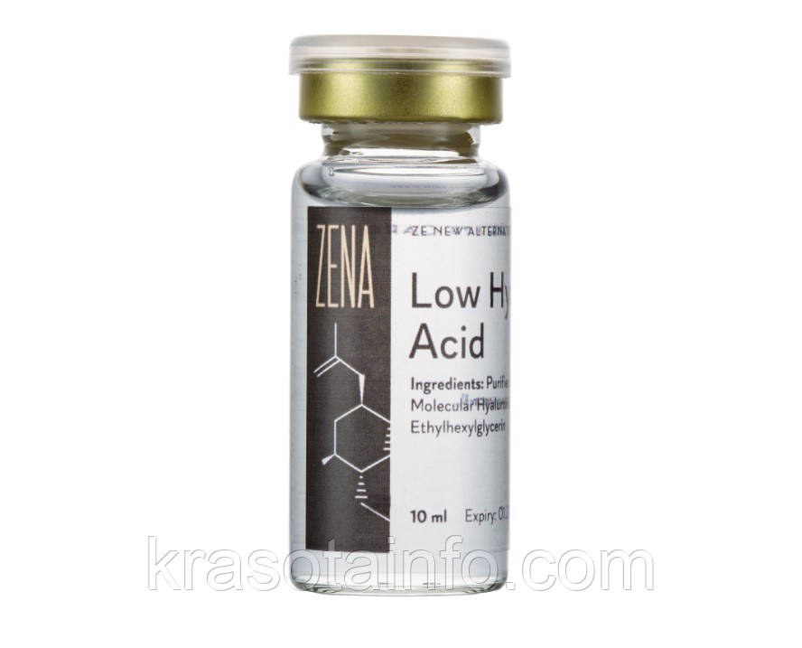 Low Hyaluronic Acid концентрат для мезоролера, дермаштампа, Zena, 10 мл.