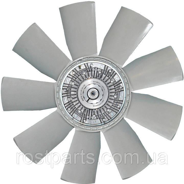 Муфта в'язкісна з вентилятором 600 мм, МАЗ 6562.10; 6563.10 (дв.ЯМЗ 236), фото 1