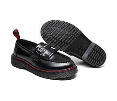 Лофери Dr. Martens Adrian Red Stitch Leather, фото 4